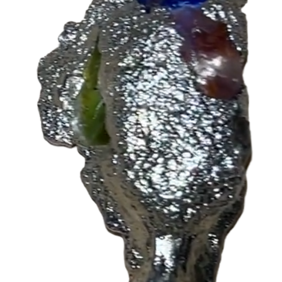 experimental object made from glass and tin