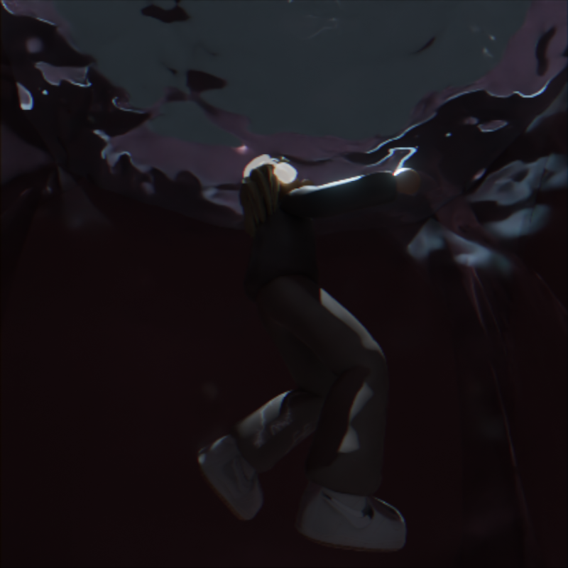 3d visual design made in blender
