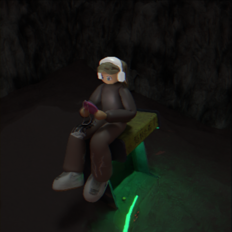 3d visual design made in blender